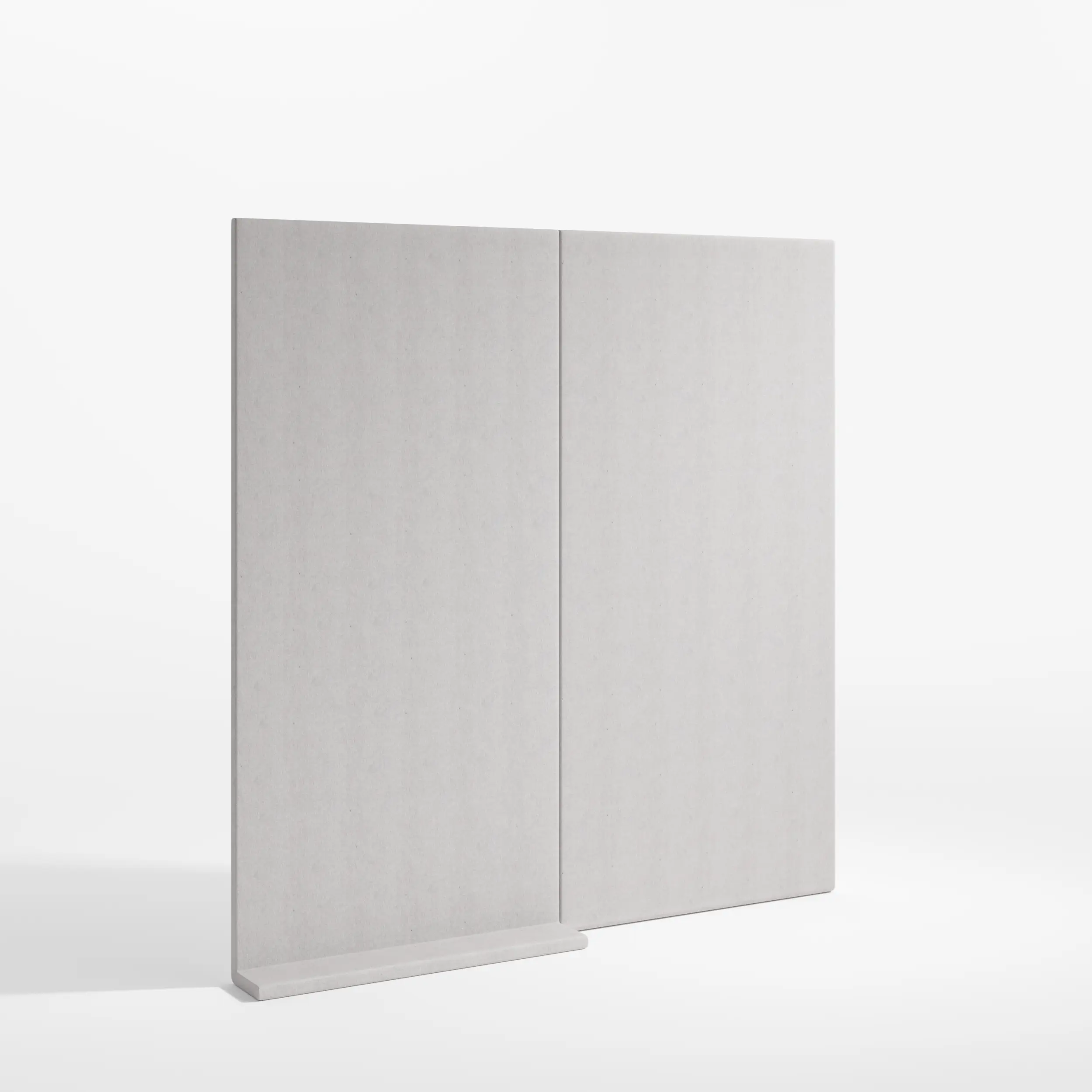 Divide acoustic room divider in Silver