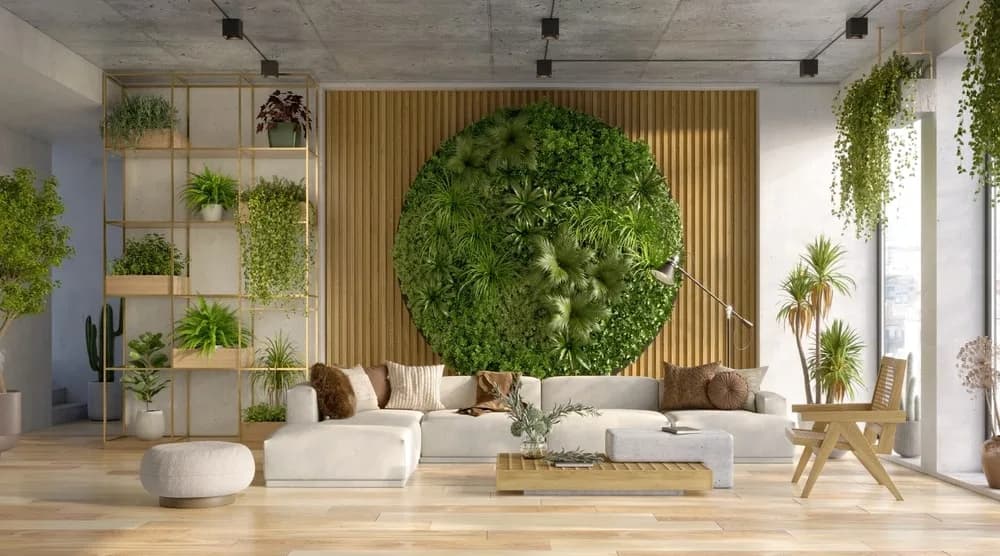 rWood - Groove acoustic panel in modern interior